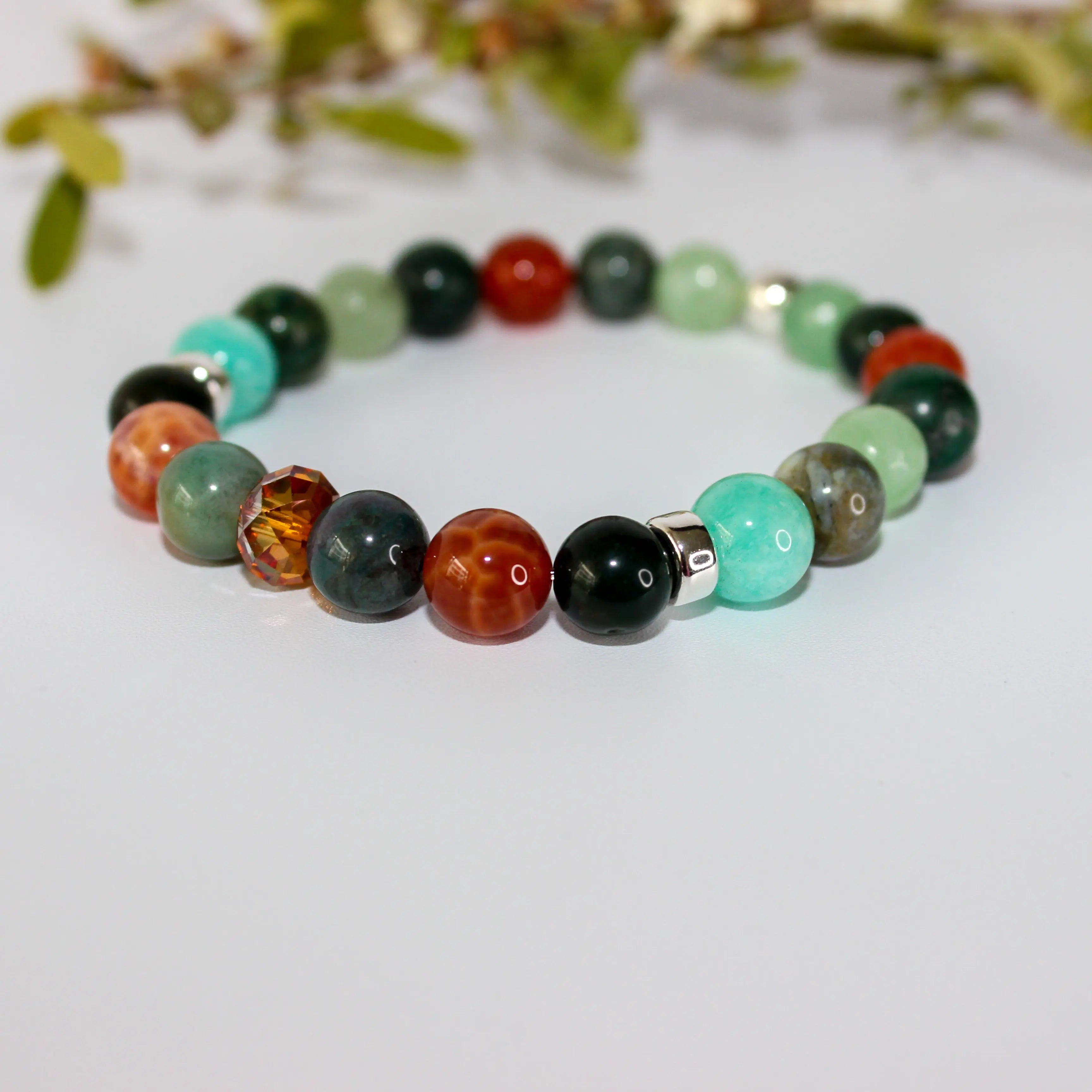 Jade chakra deals bracelet