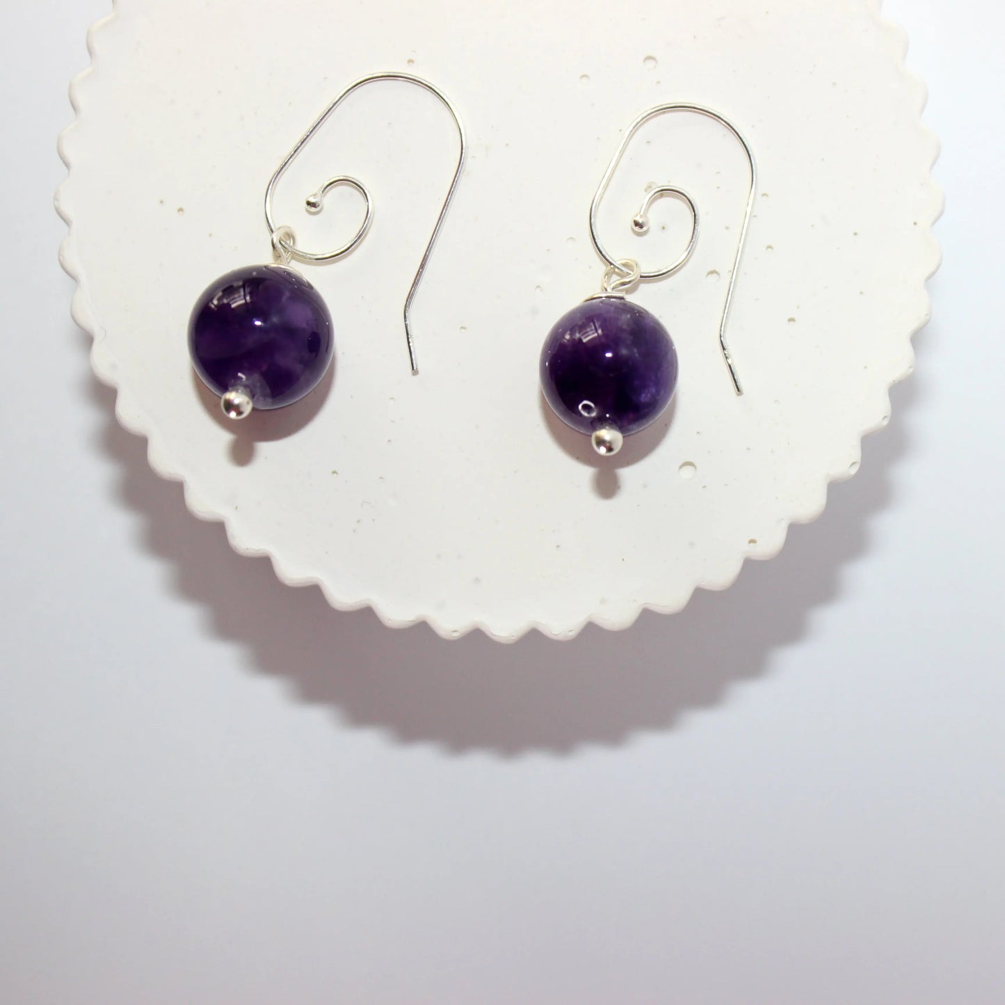 Amethyst Earrings Earth n Spirit